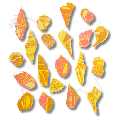 Screen Printed Paper Garland