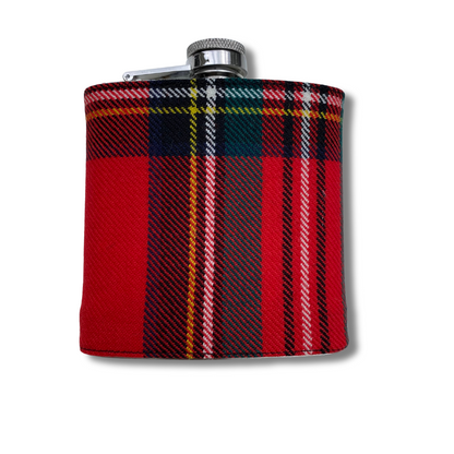 Plaid Hip Flasks