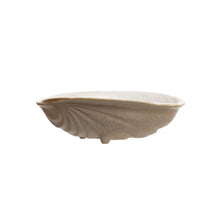 Load image into Gallery viewer, Stoneware shell bowl
