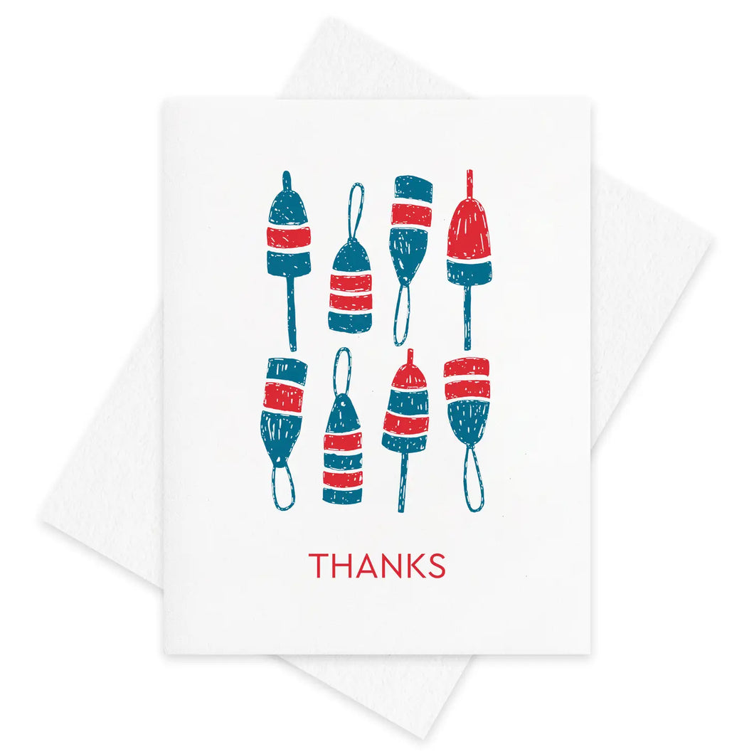 Buoy Thank You Notecards S/5