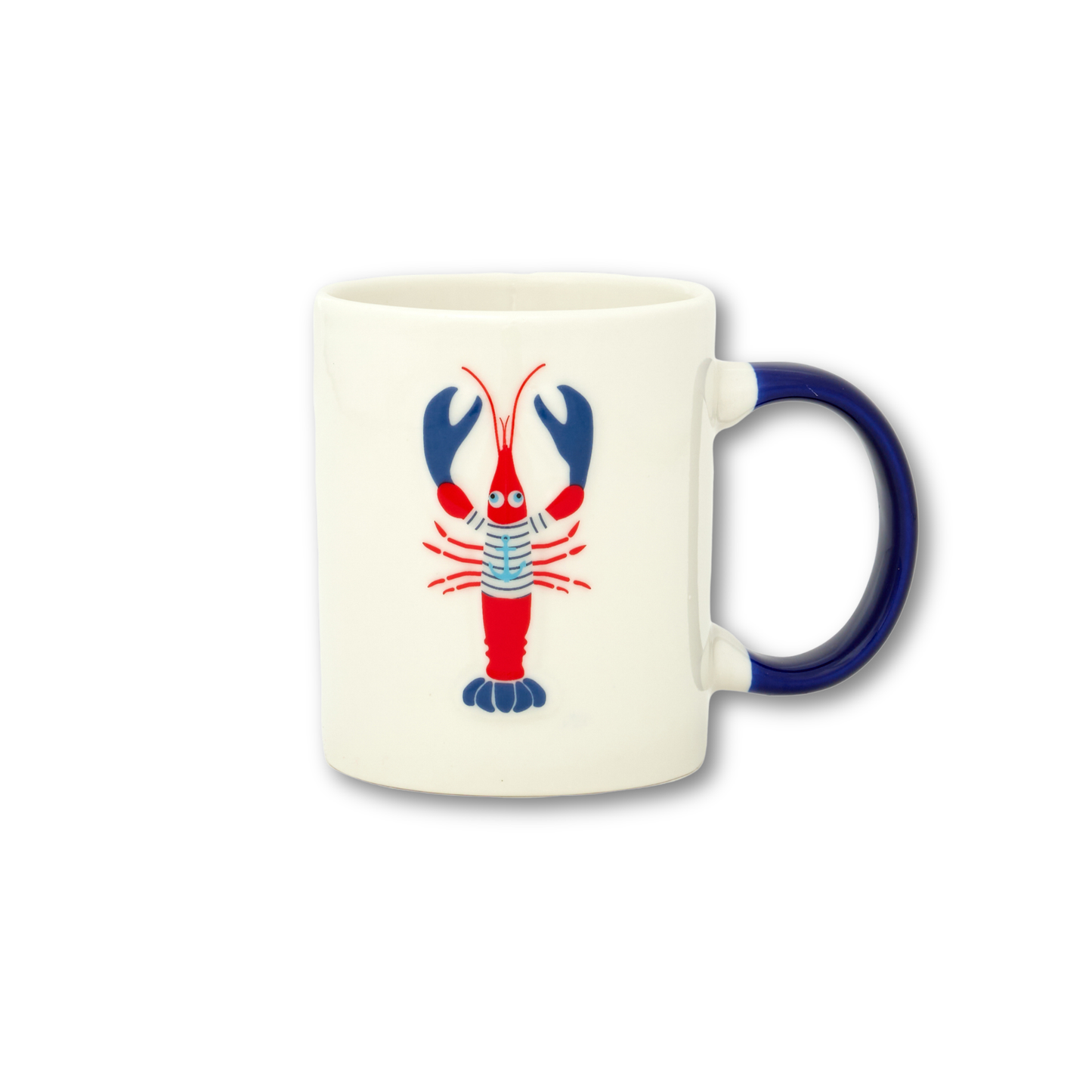 Color-blocked Lobster Mug