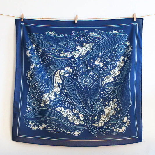 Whale & Sea Bandana