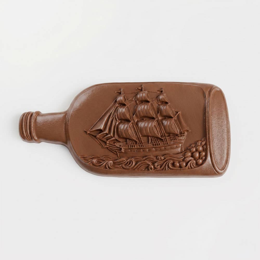 Chocolate Ship in a Bottle