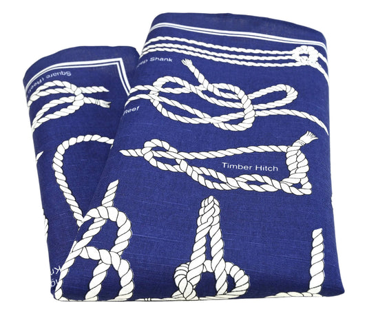 Knots and Bends & Hitches Linen / Cotton Tea Towel