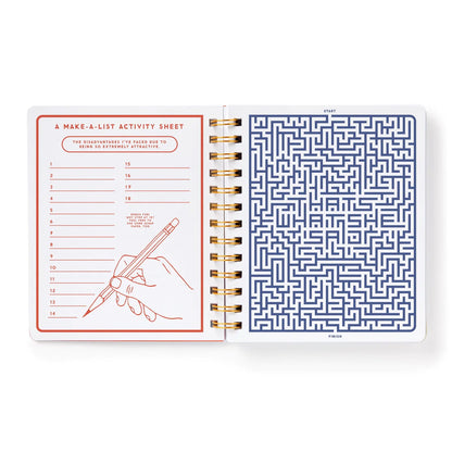 Beyond bored Adult Activity book