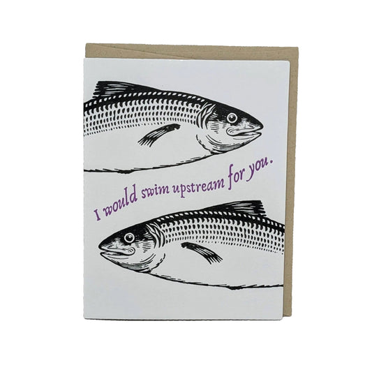 I would Swim Upstream for You