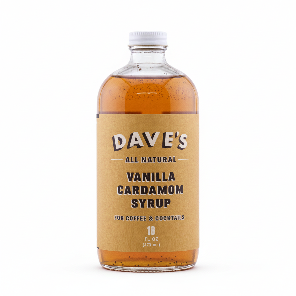 Cardamom Vanilla Syrup