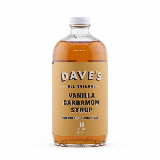 Cardamom Vanilla Syrup