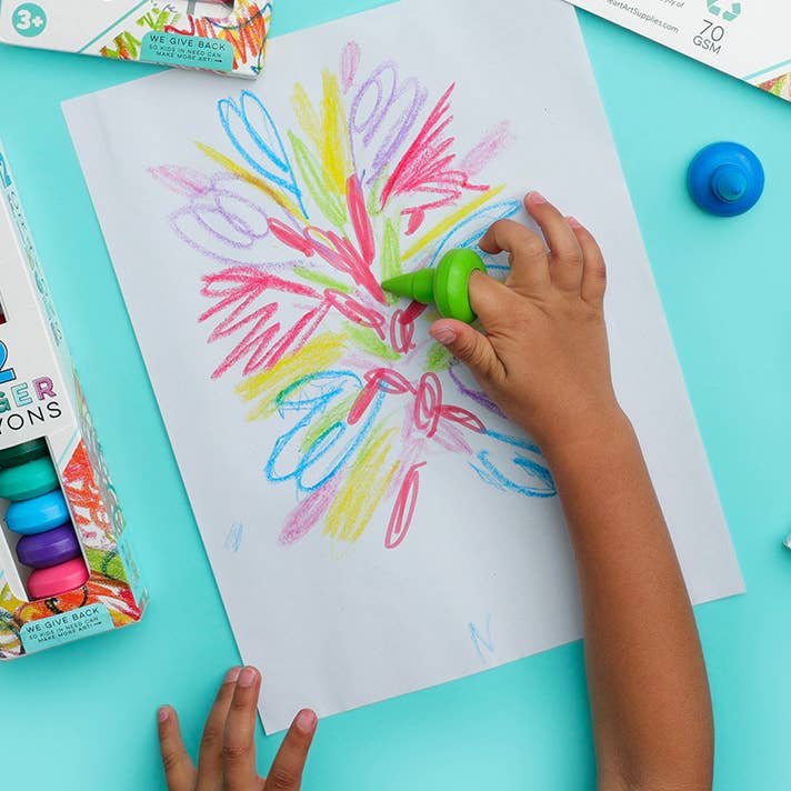 12 Finger Crayons