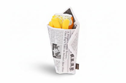 Fish & Chips Dog Toy