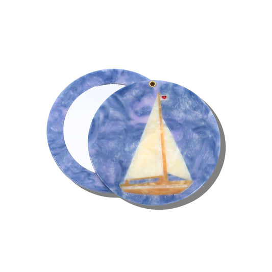 Hand-painted Compact Mirrors