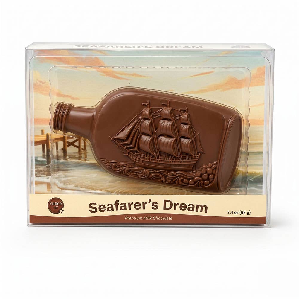 Chocolate Ship in a Bottle