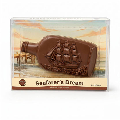 Chocolate Ship in a Bottle