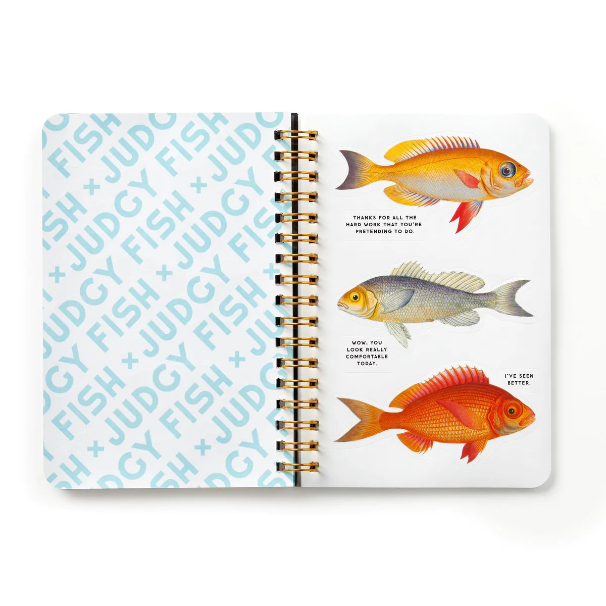 Judge Fish Sticker Book