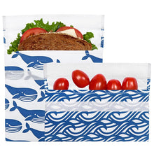 Load image into Gallery viewer, Reusable Sandwich &amp; Snack Bag Set
