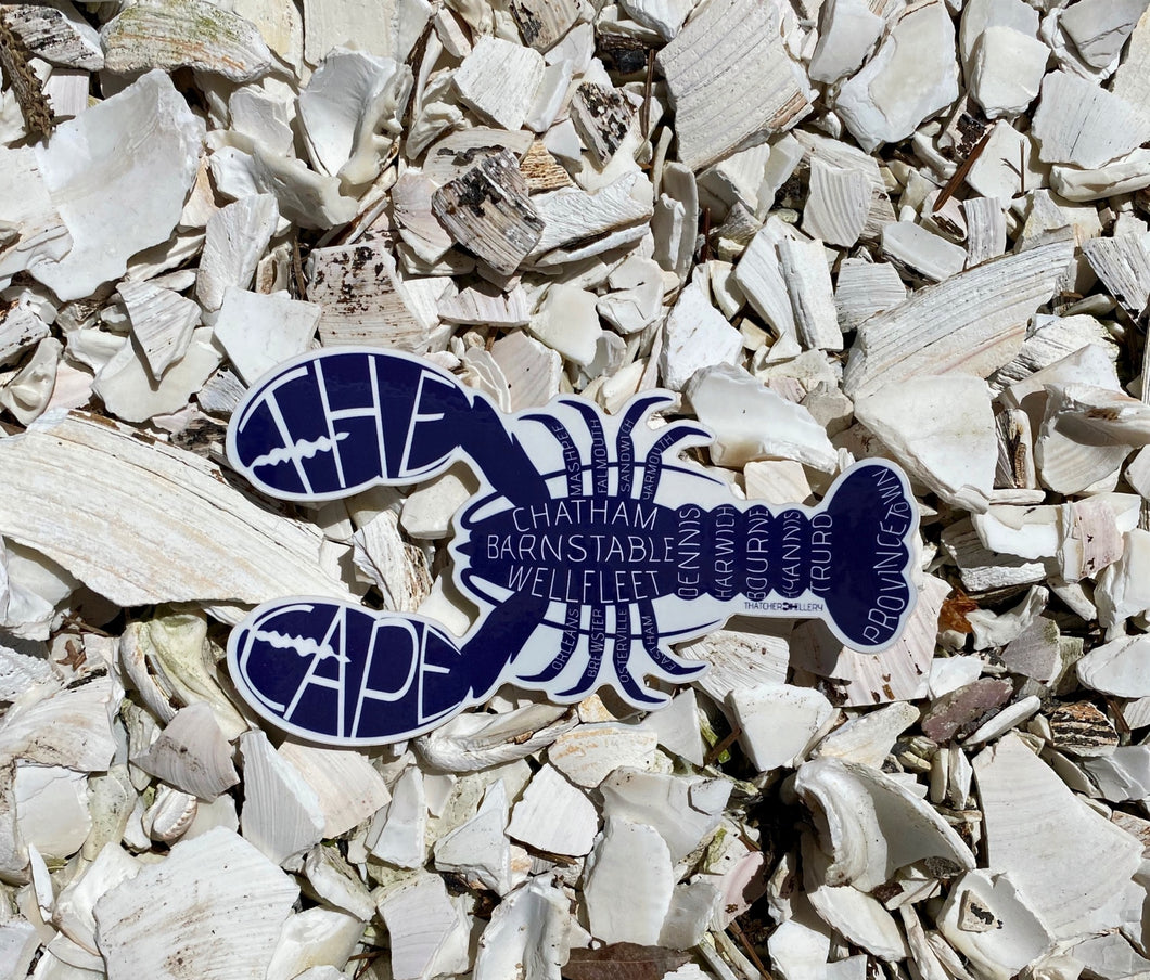 The Cape Lobster Sticker