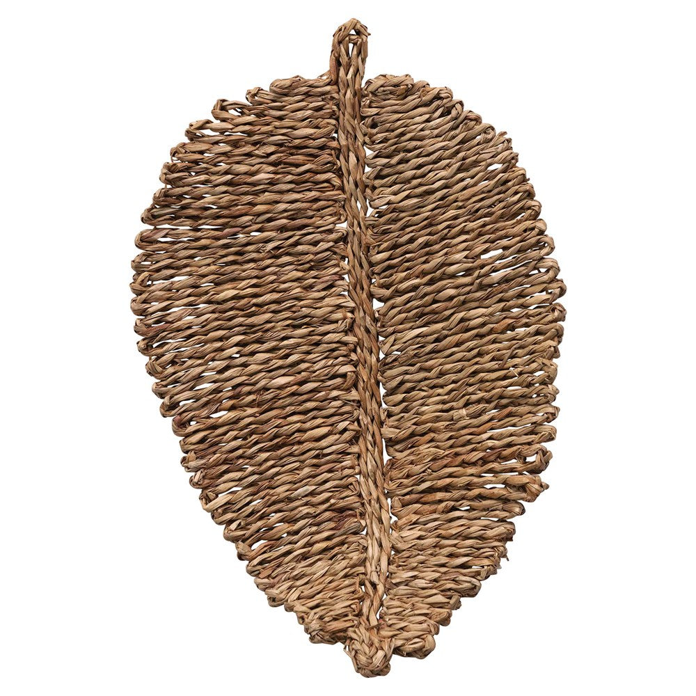 Woven Seagrass Leaf Placemat