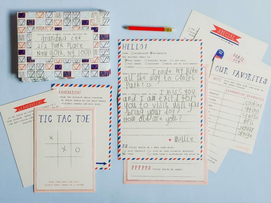 Grandparent  + Grandchild Pen Pal Kit