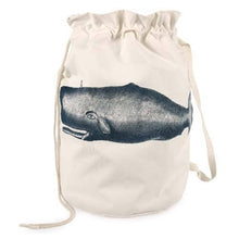 Load image into Gallery viewer, Whale Duffle &quot;Laundry&quot; Bag
