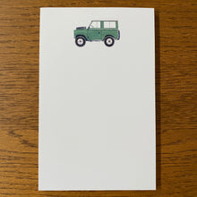 Load image into Gallery viewer, Vintage SUV Notepads
