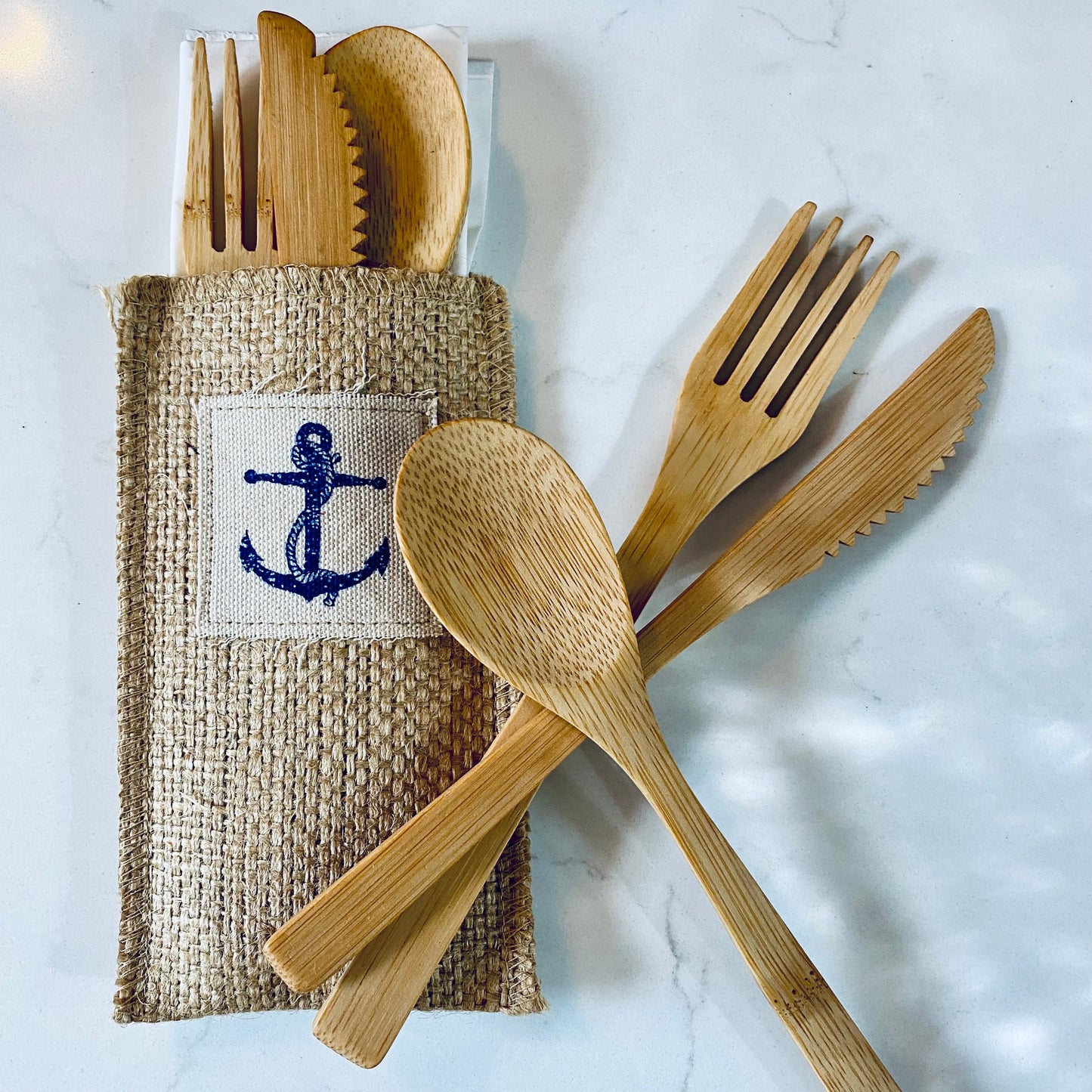 Lobster Cracker & Bamboo Cutlery Sets