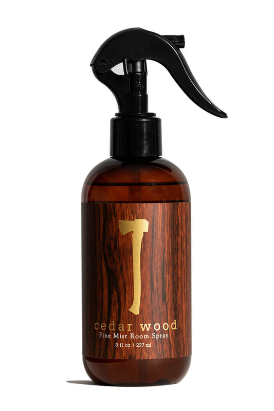 Cedar Wood Room Spray & Candle