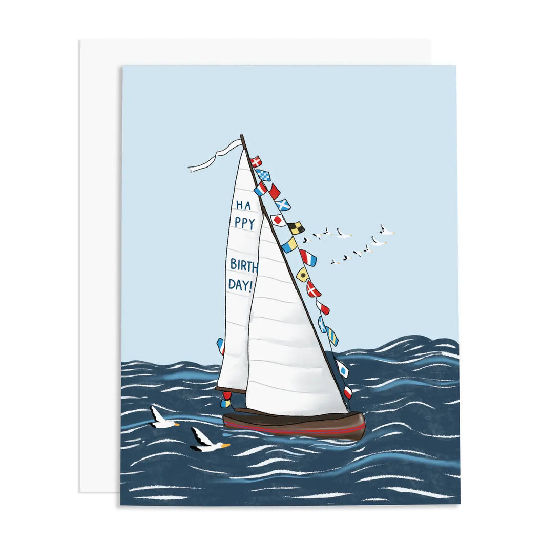 Birthday Sailboat Card