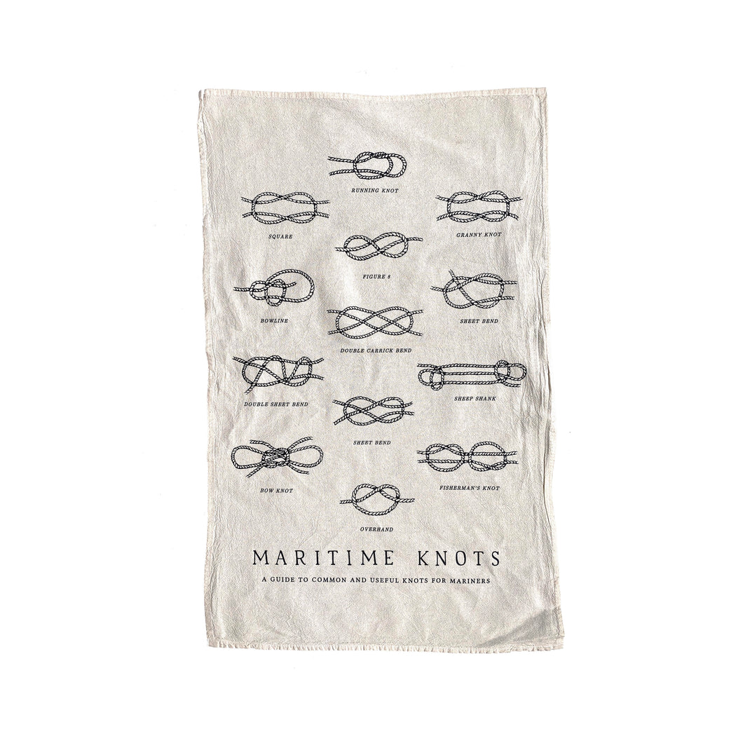 Maritime Knots Tea towel