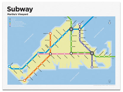 Cape & Islands "Subway" Prints