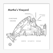 Load image into Gallery viewer, Martha&#39;s Vineyard Map
