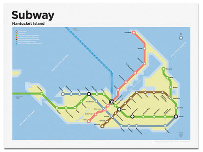 Cape & Islands "Subway" Prints