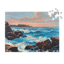 Load image into Gallery viewer, Ocean Paint-by-numbers Puzzle
