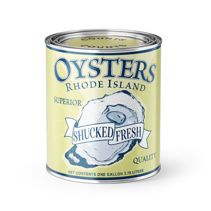 Oyster Can Candles