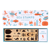 Load image into Gallery viewer, Sea Stamps by Louise Lockhart
