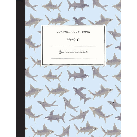 Shark Composition Notebook