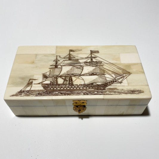 Shipshape "Scrimshaw" Box
