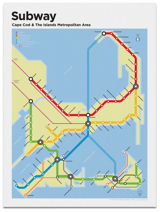 Cape & Islands "Subway" Prints