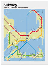 Load image into Gallery viewer, Cape &amp; Islands &quot;Subway&quot; Prints
