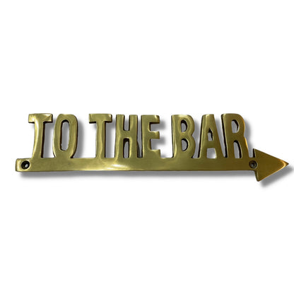 To the Bar Sign