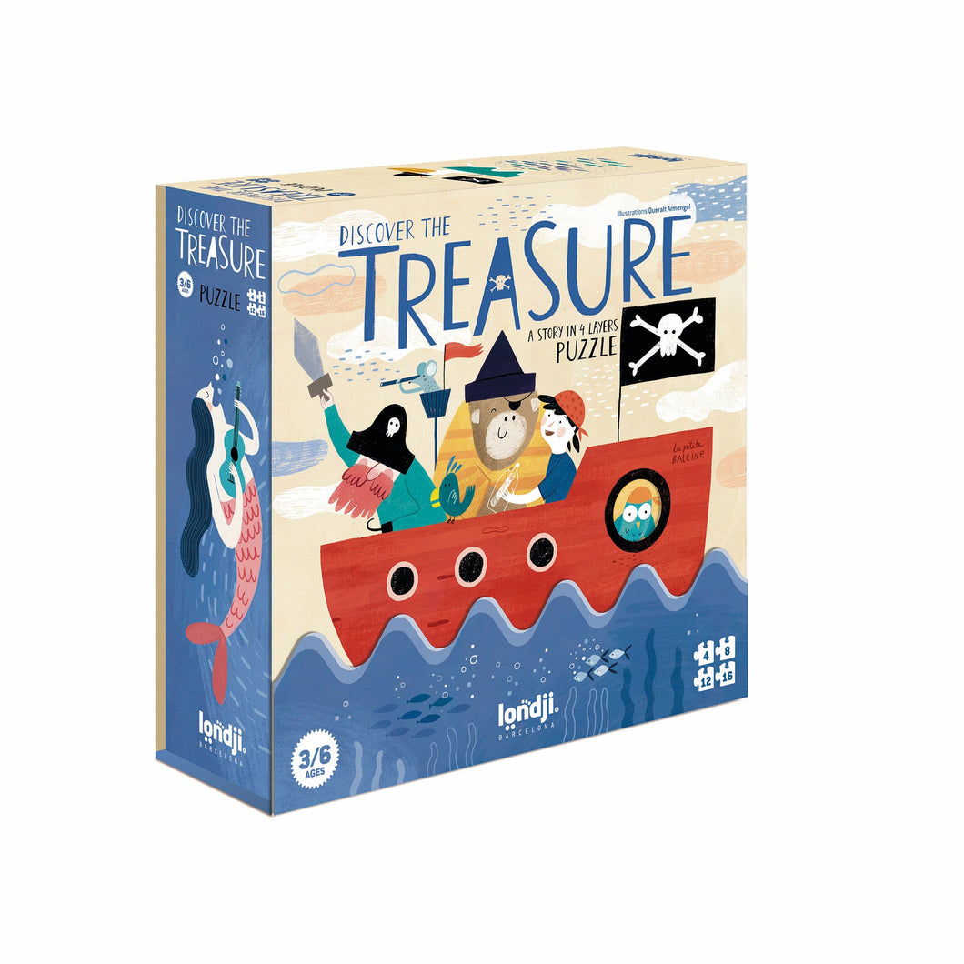 Discover the Treasure 4 Level Puzzle